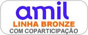 Logo Amil Linha Bronze - Planos de Saúde com cobertura nacional e rede credenciada completa